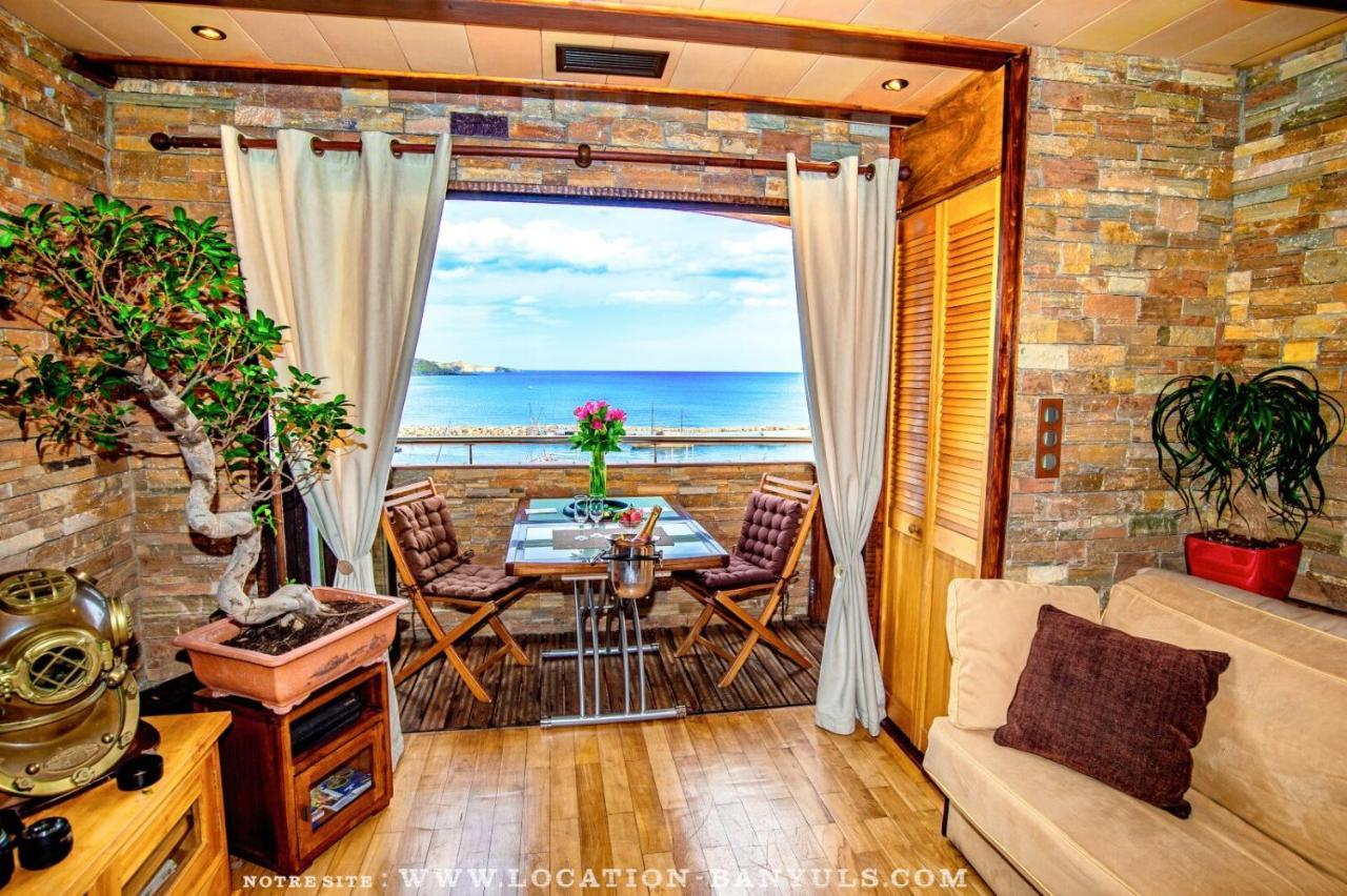 Location Front De Mer De Thierry Bourgait Баньюль-сюр-Мер Экстерьер фото